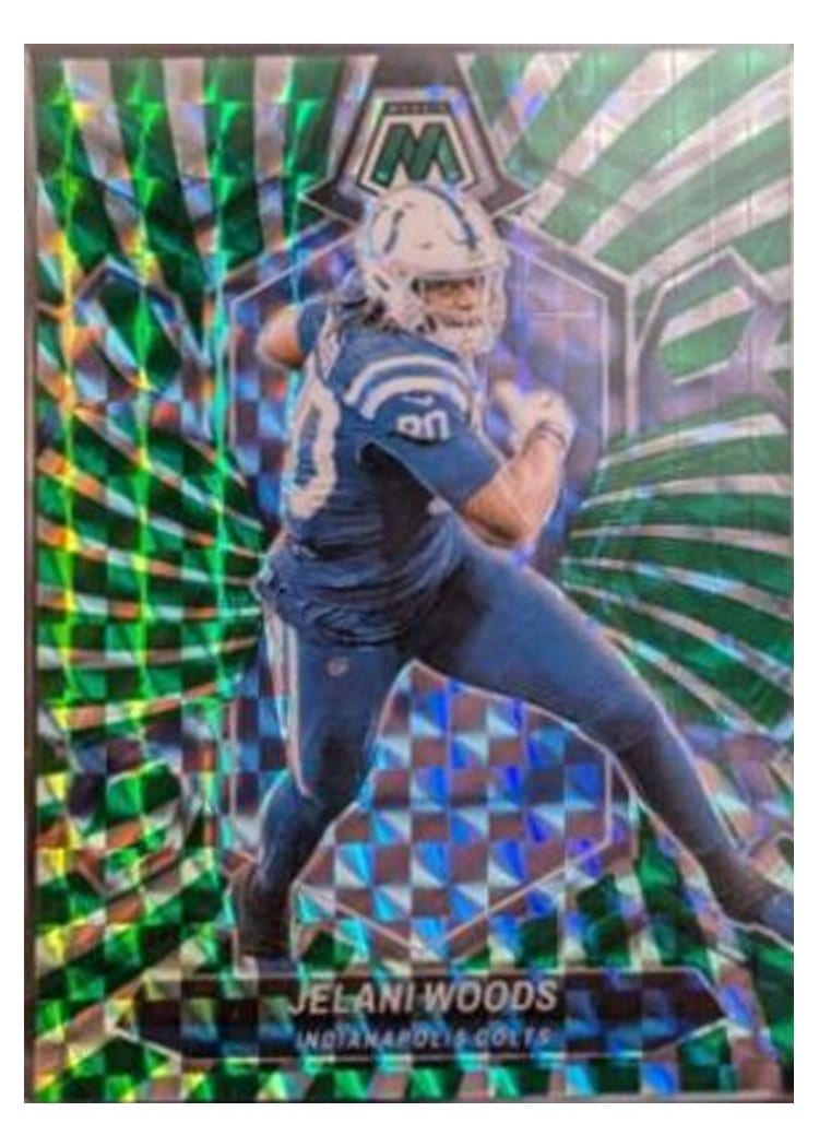 2024 Panini Mosaic Base Set Jelani Woods #96 card