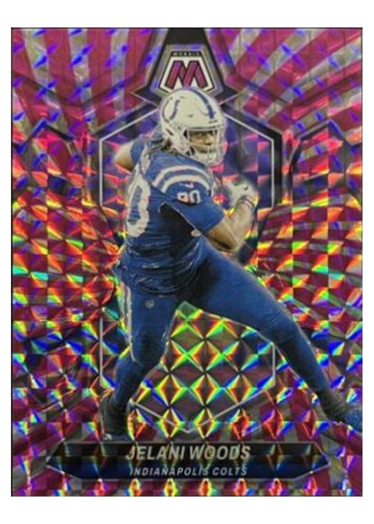 2024 Panini Mosaic Base Set Jelani Woods #96 card