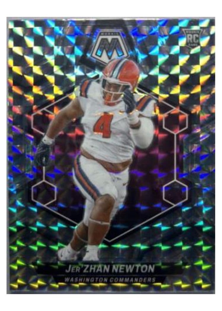 2024 Panini Mosaic Base Set Jer'Zhan Newton #336 card