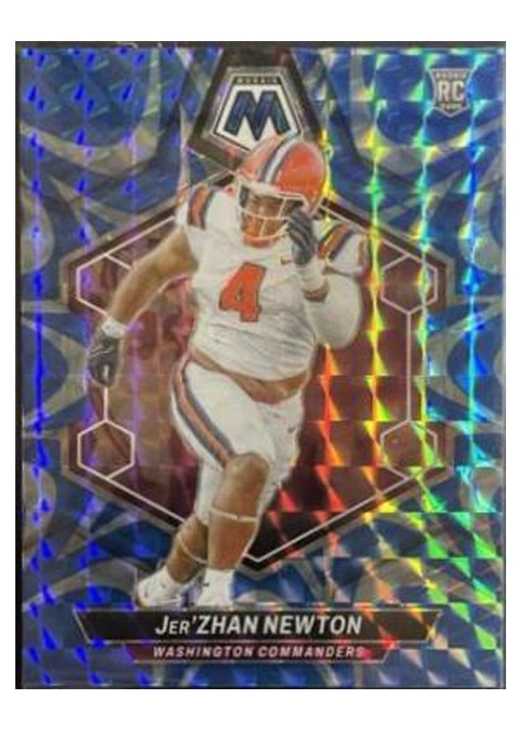 2024 Panini Mosaic Base Set Jer'Zhan Newton #336 card