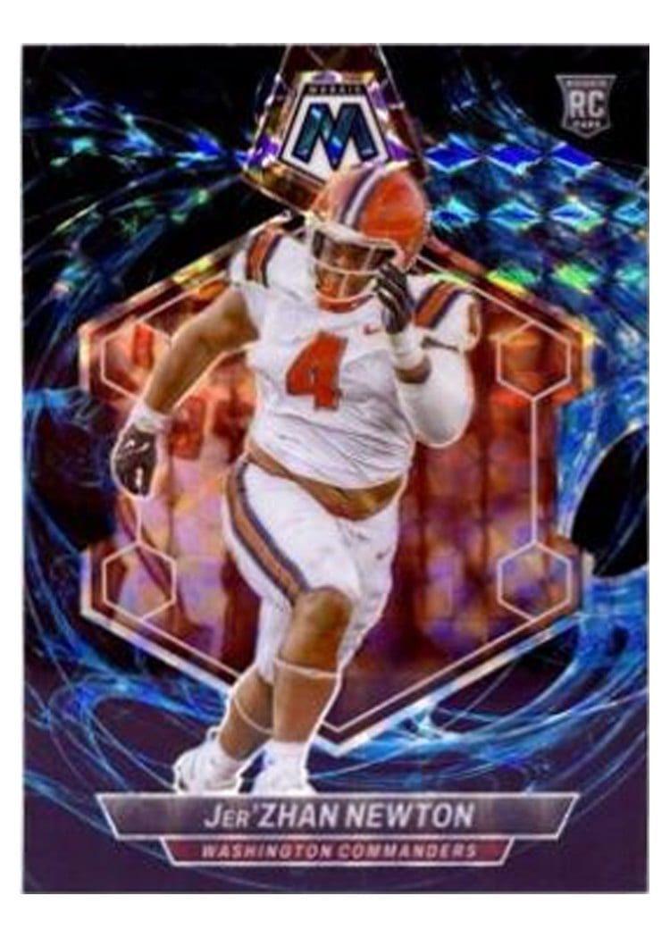 2024 Panini Mosaic Base Set Jer'Zhan Newton #336 card