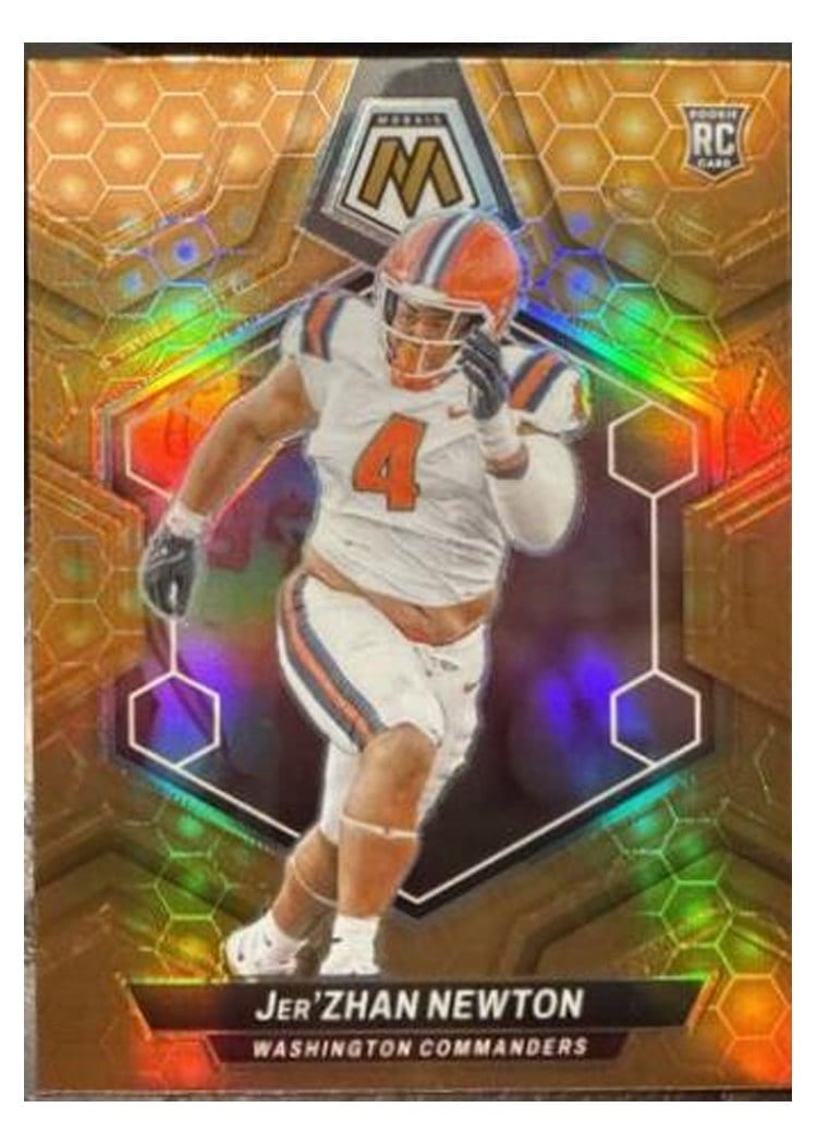 2024 Panini Mosaic Base Set Jer'Zhan Newton #336 card