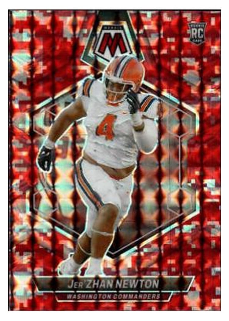 2024 Panini Mosaic Base Set Jer'Zhan Newton #336 card