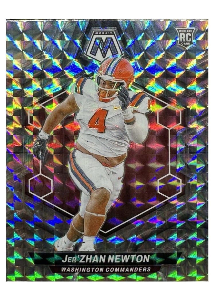 2024 Panini Mosaic Base Set Jer'Zhan Newton #336 card