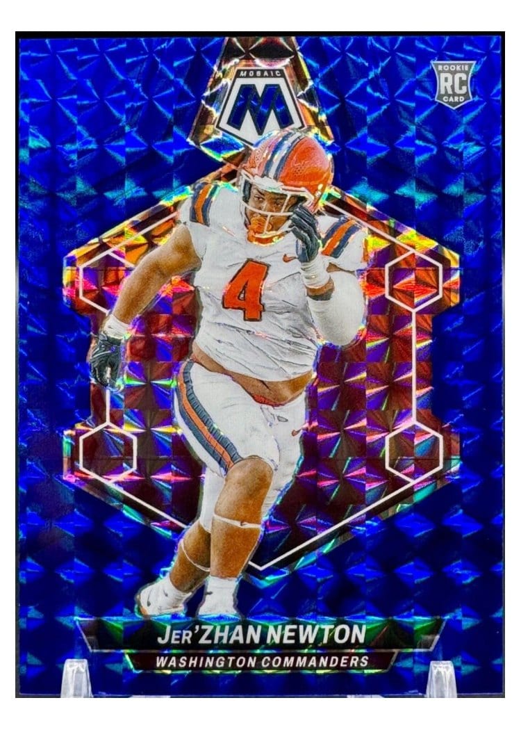 2024 Panini Mosaic Base Set Jer'Zhan Newton #336 card