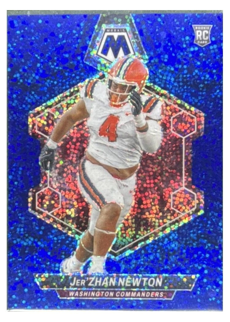 2024 Panini Mosaic Base Set Jer'Zhan Newton #336 card
