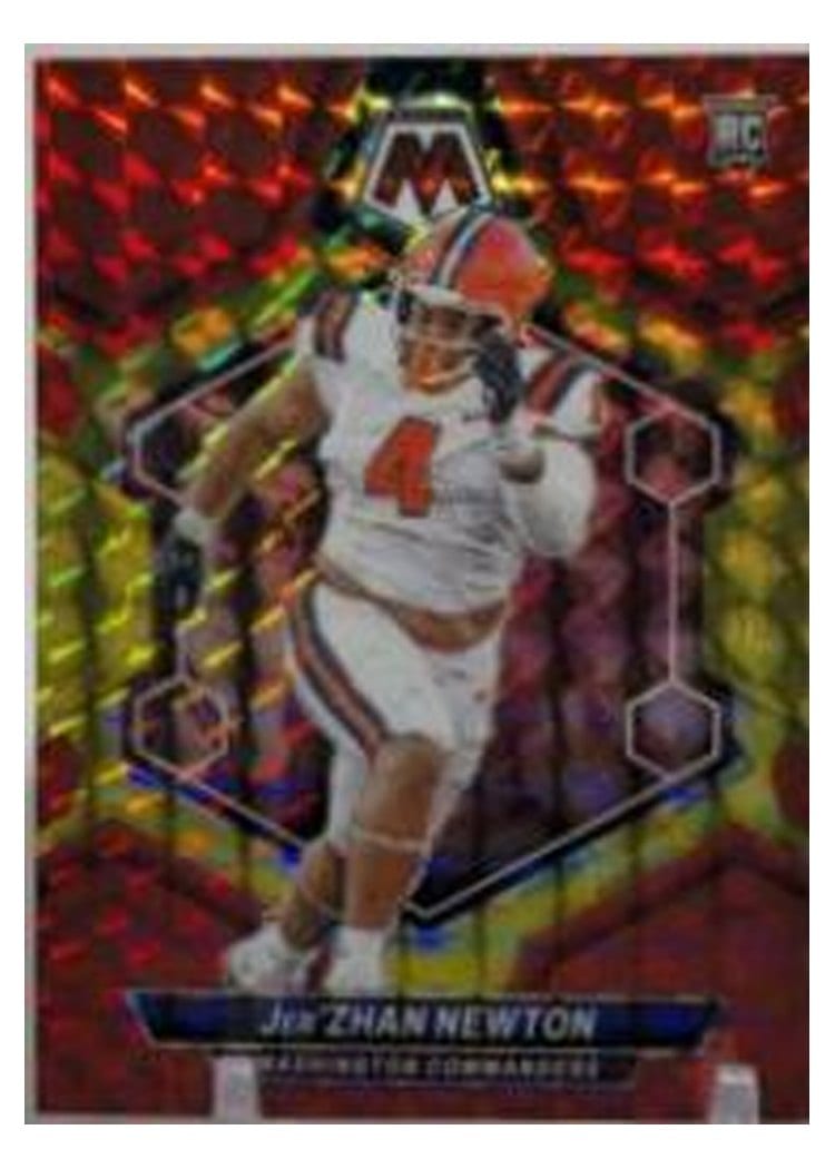 2024 Panini Mosaic Base Set Jer'Zhan Newton #336 card