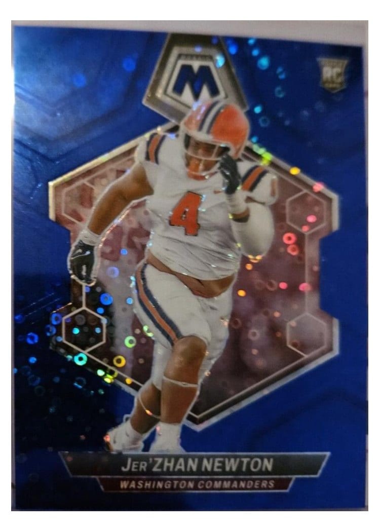 2024 Panini Mosaic Base Set Jer'Zhan Newton #336 card