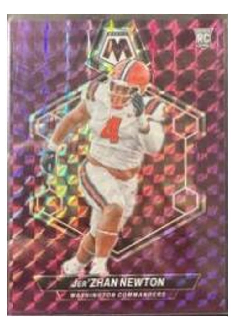 2024 Panini Mosaic Base Set Jer'Zhan Newton #336 card
