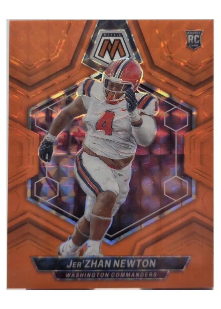 2024 Panini Mosaic Base Set Jer'Zhan Newton #336 card