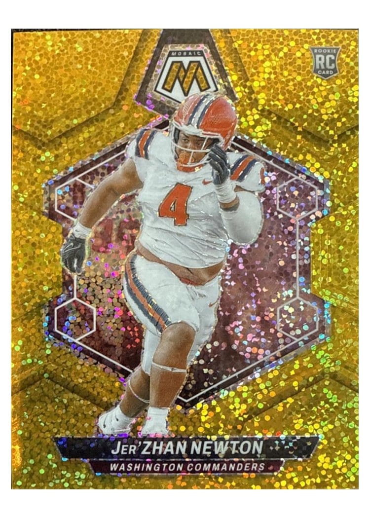 2024 Panini Mosaic Base Set Jer'Zhan Newton #336 card