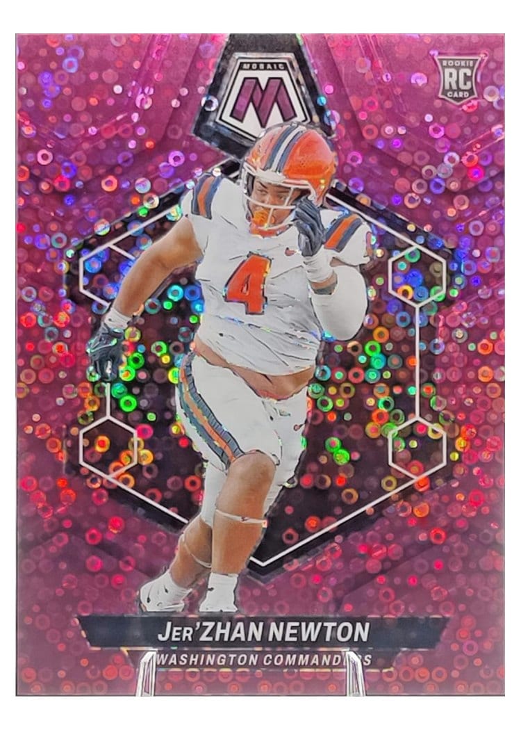 2024 Panini Mosaic Base Set Jer'Zhan Newton #336 card
