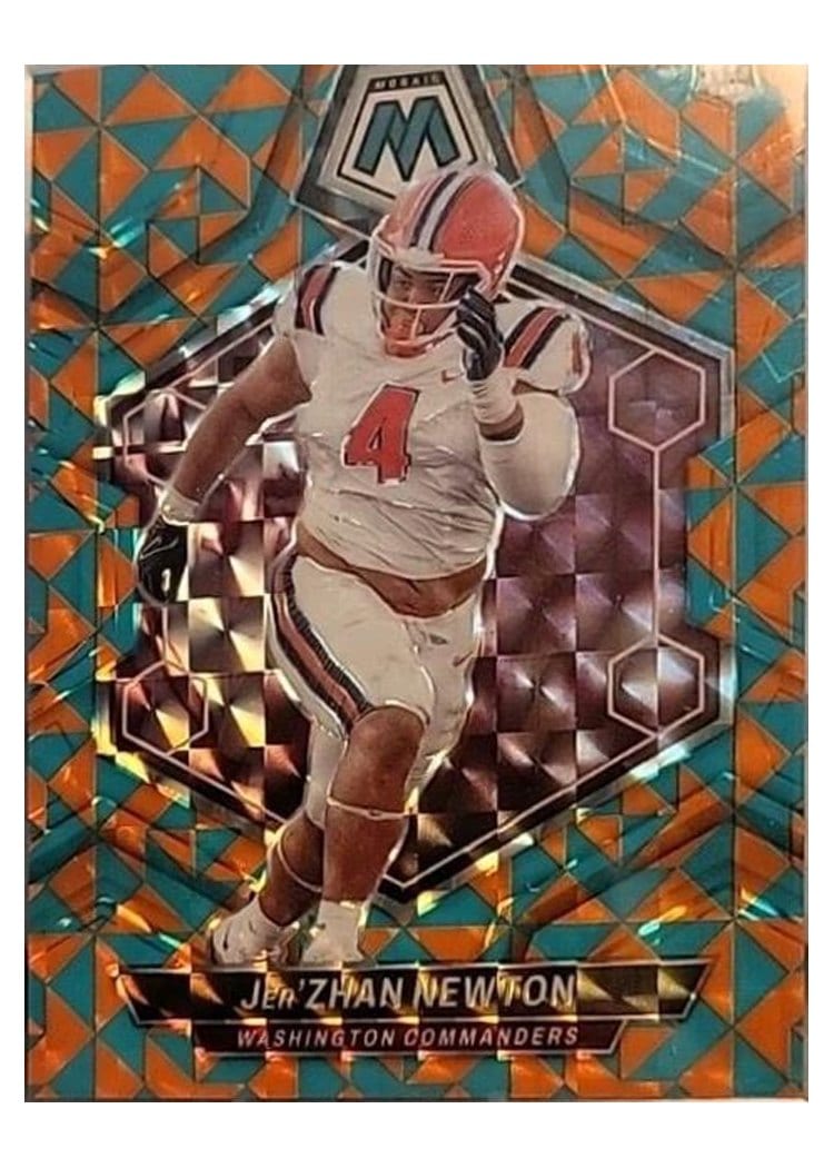 2024 Panini Mosaic Base Set Jer'Zhan Newton #336 card