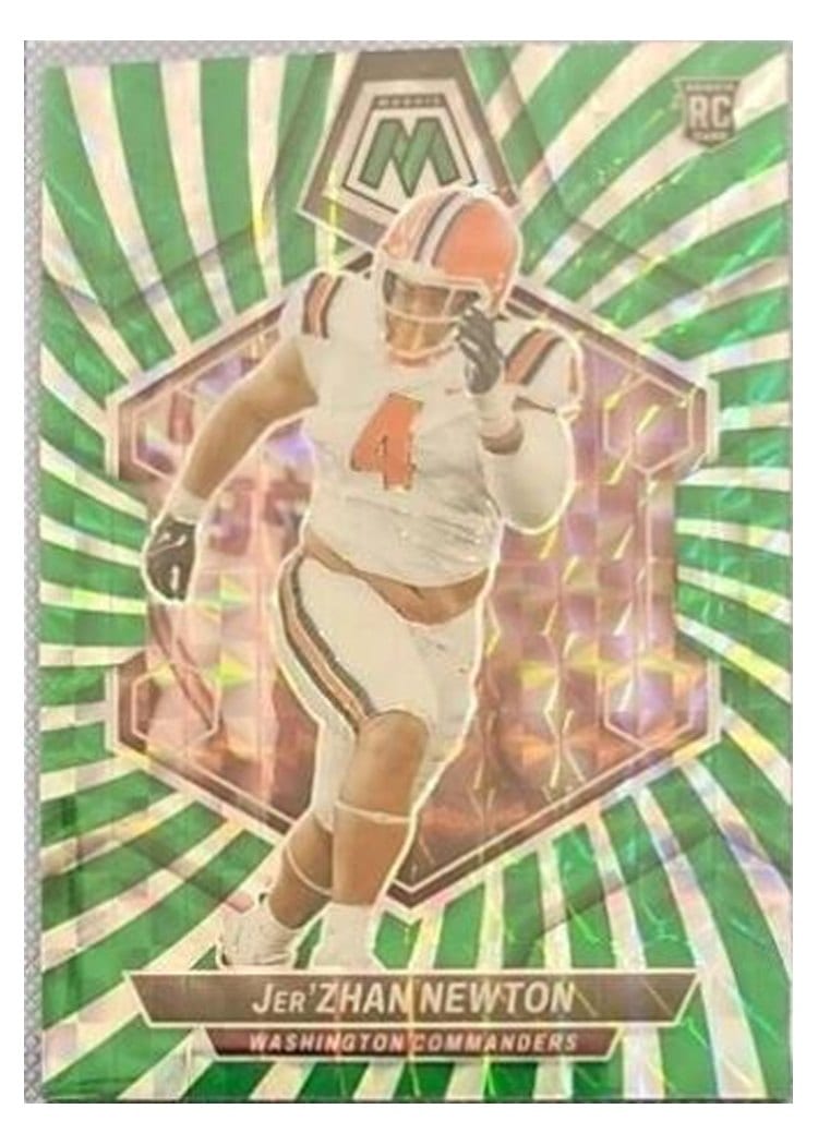 2024 Panini Mosaic Base Set Jer'Zhan Newton #336 card