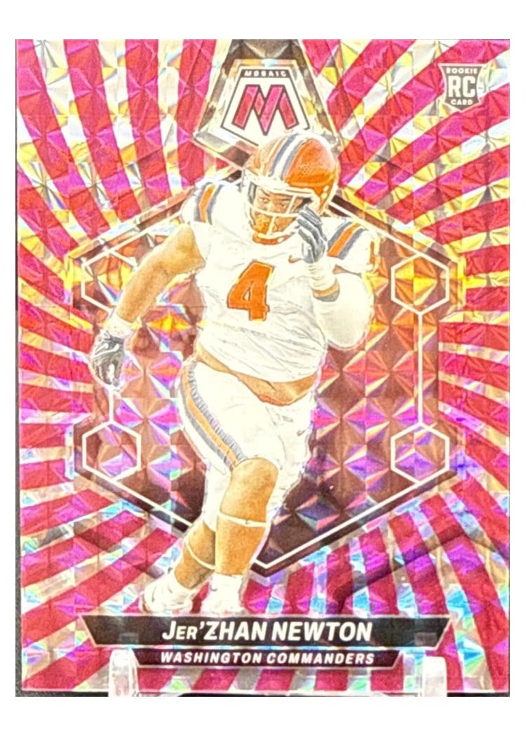 2024 Panini Mosaic Base Set Jer'Zhan Newton #336 card