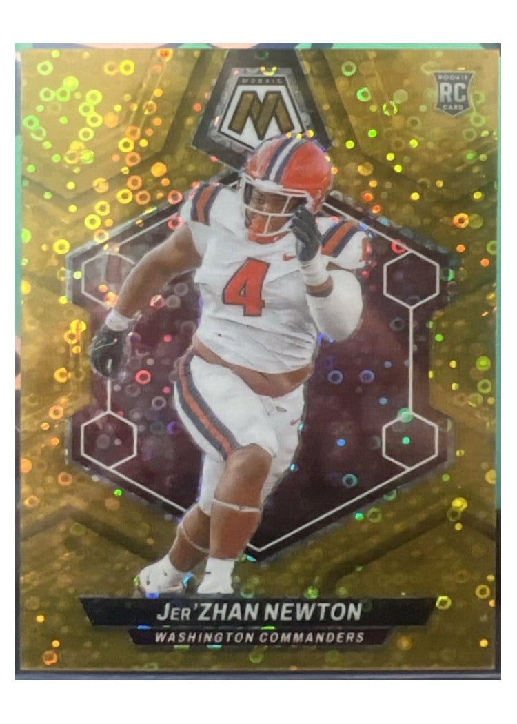 2024 Panini Mosaic Base Set Jer'Zhan Newton #336 card