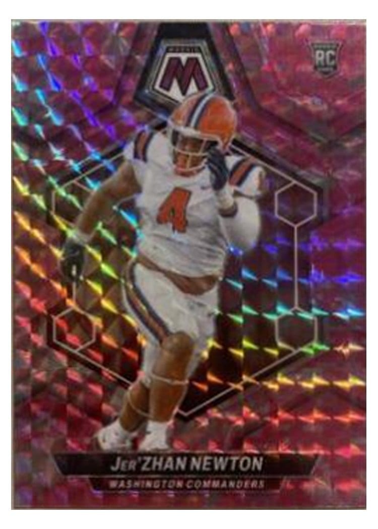 2024 Panini Mosaic Base Set Jer'Zhan Newton #336 card