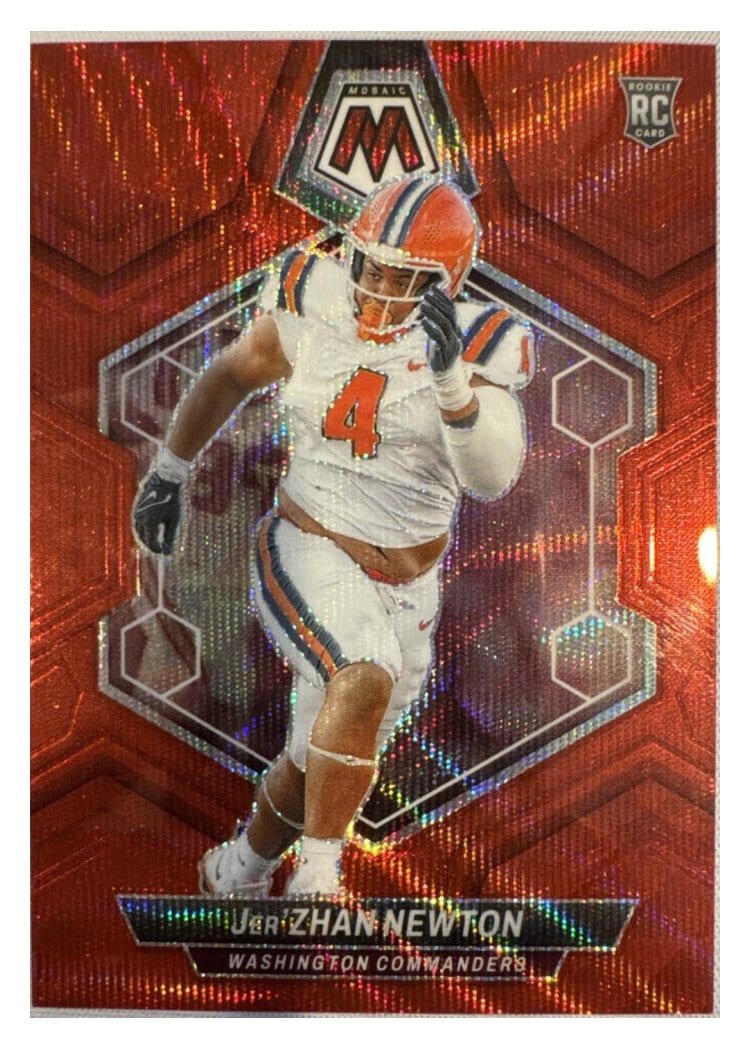 2024 Panini Mosaic Base Set Jer'Zhan Newton #336 card