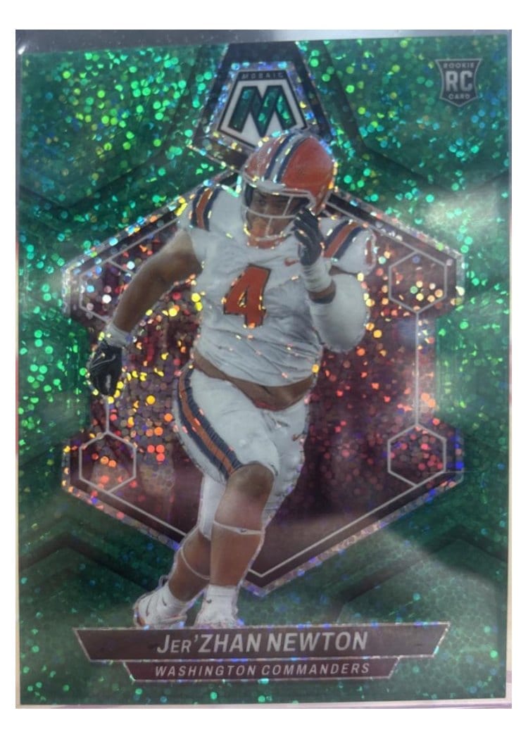 2024 Panini Mosaic Base Set Jer'Zhan Newton #336 card