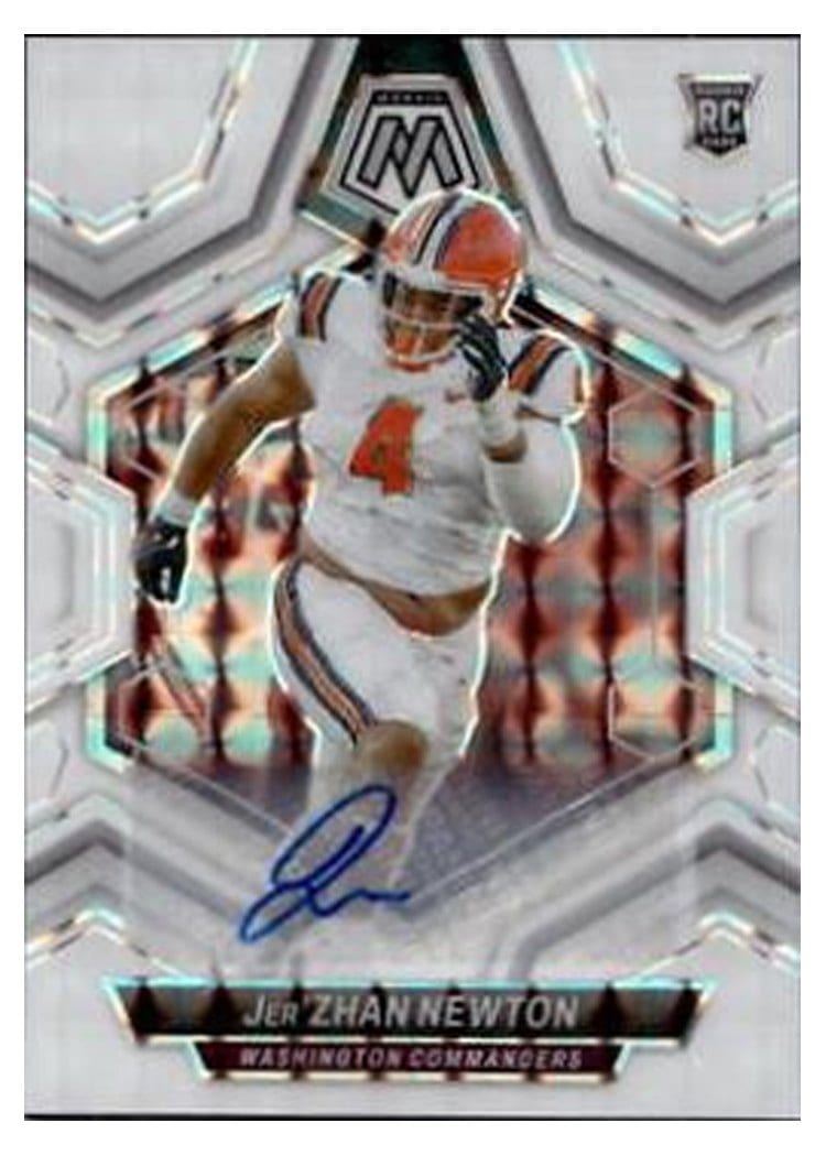 2024 Panini Mosaic Base Set Jer'Zhan Newton #336 card