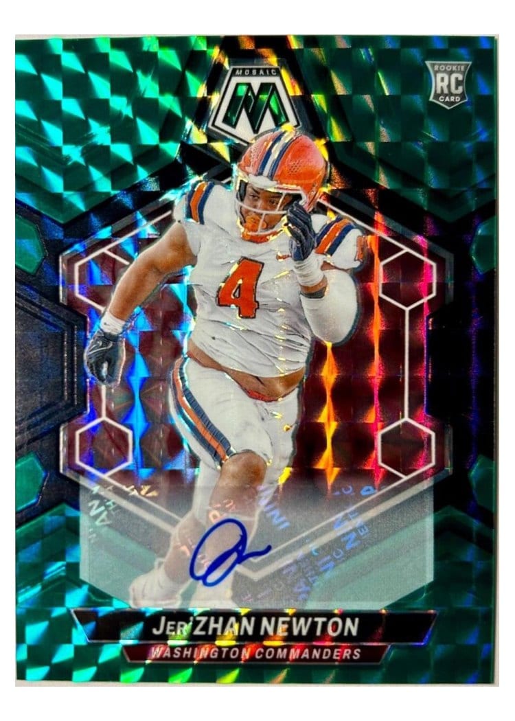 2024 Panini Mosaic Base Set Jer'Zhan Newton #336 card