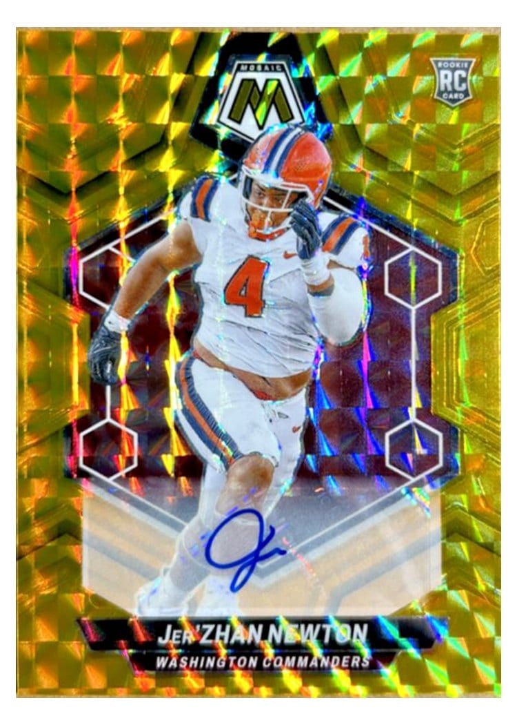 2024 Panini Mosaic Base Set Jer'Zhan Newton #336 card