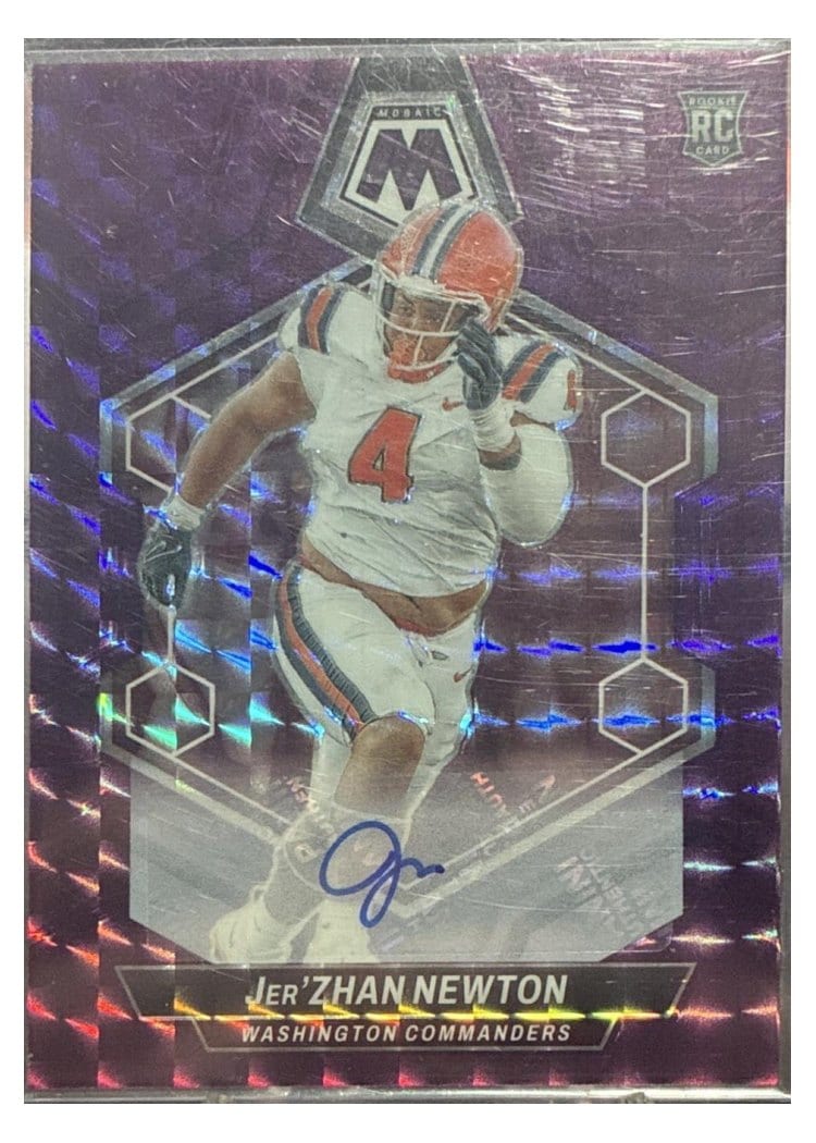 2024 Panini Mosaic Base Set Jer'Zhan Newton #336 card