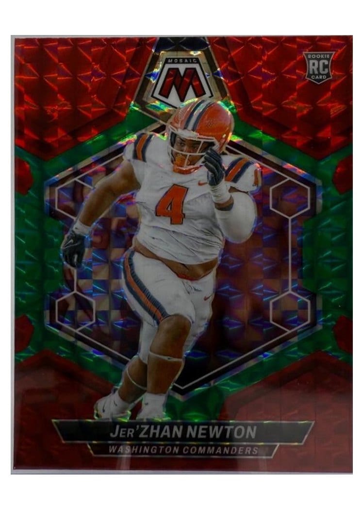 2024 Panini Mosaic Base Set Jer'Zhan Newton #336 card