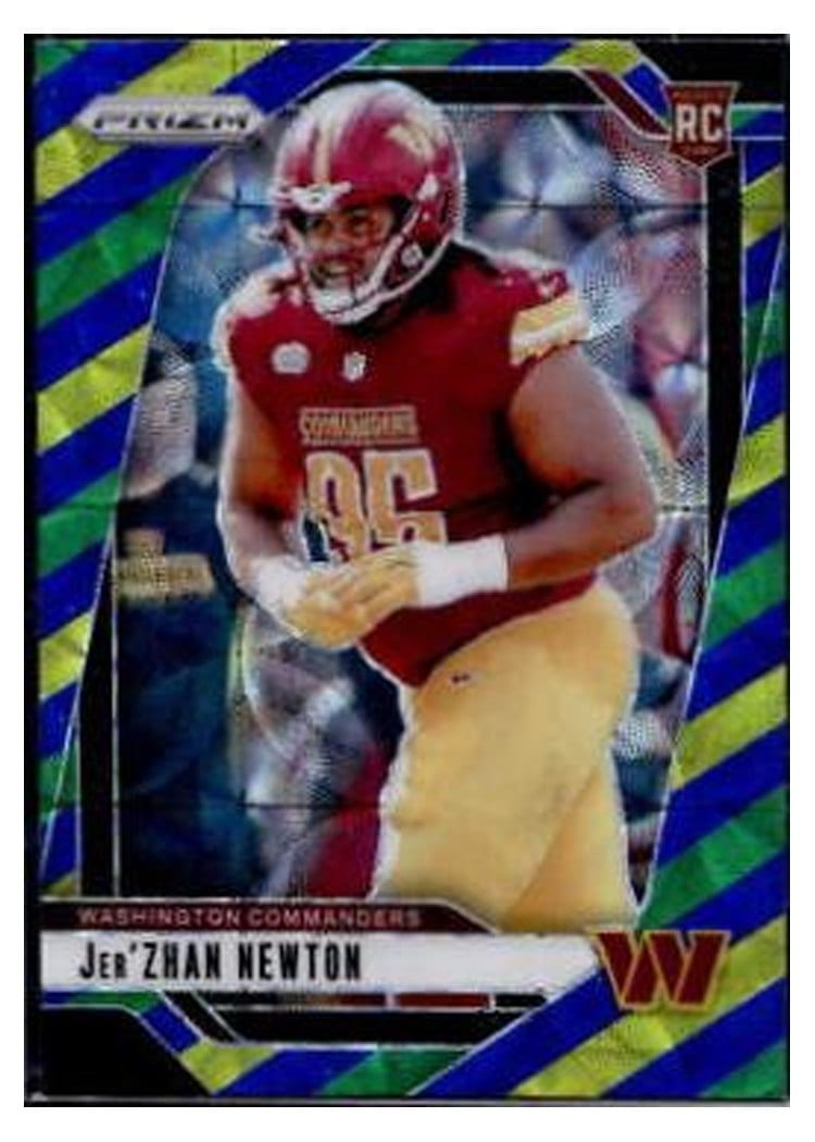 2024 Panini Prizm Base Set Jer'Zhan Newton #351 card