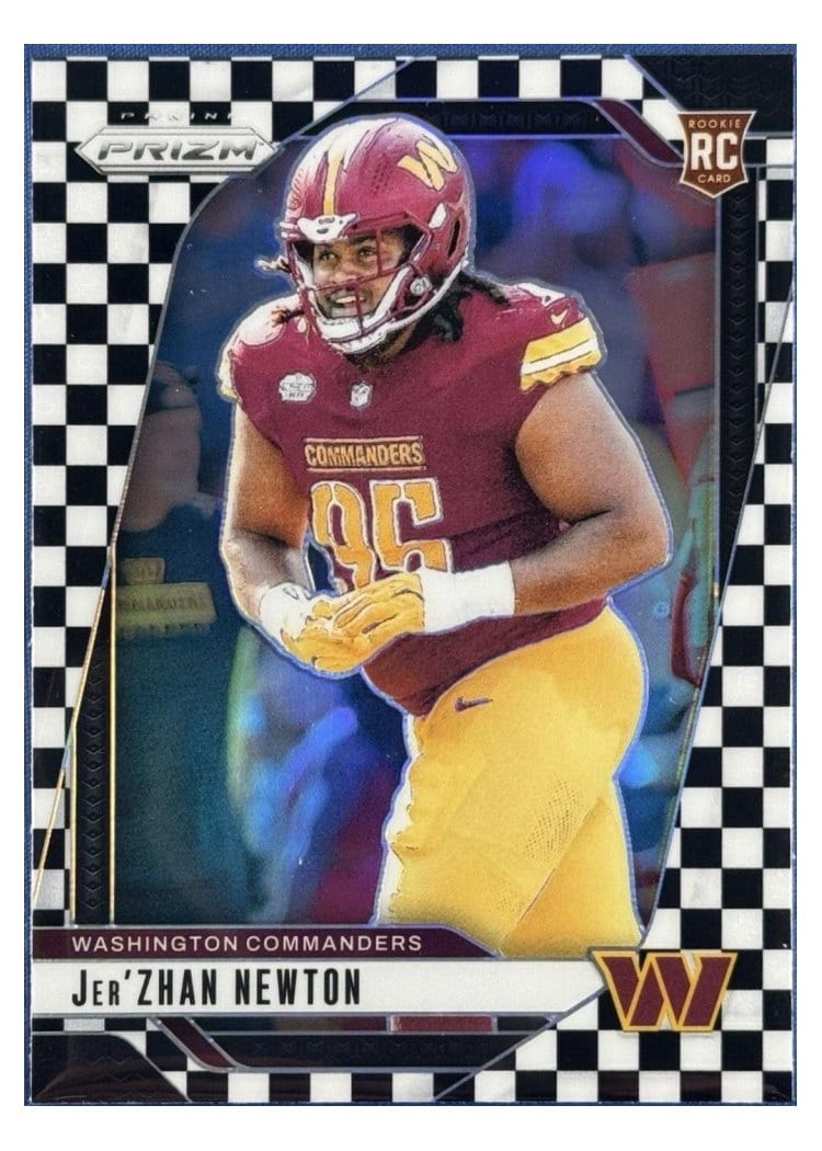 2024 Panini Prizm Base Set Jer'Zhan Newton #351 card