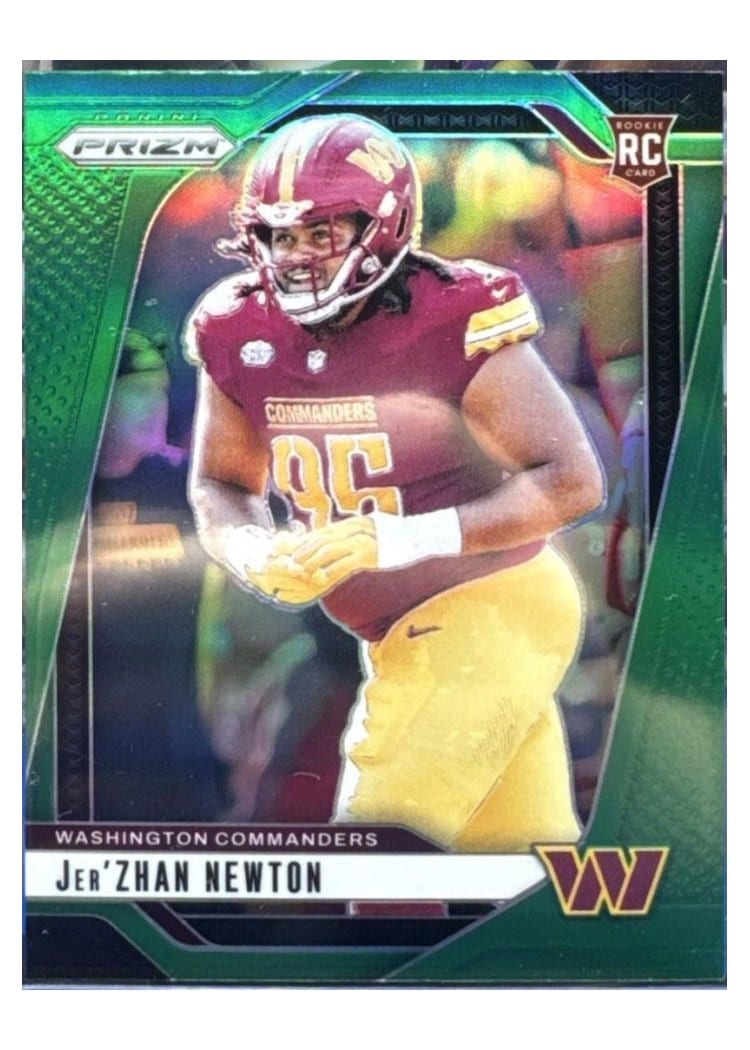 2024 Panini Prizm Base Set Jer'Zhan Newton #351 card