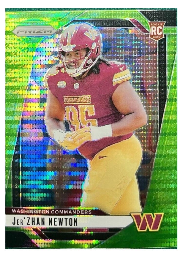 2024 Panini Prizm Base Set Jer'Zhan Newton #351 card