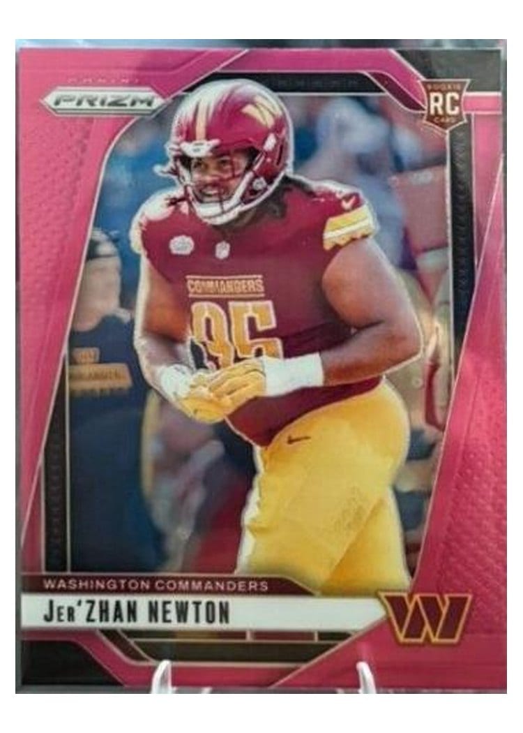 2024 Panini Prizm Base Set Jer'Zhan Newton #351 card