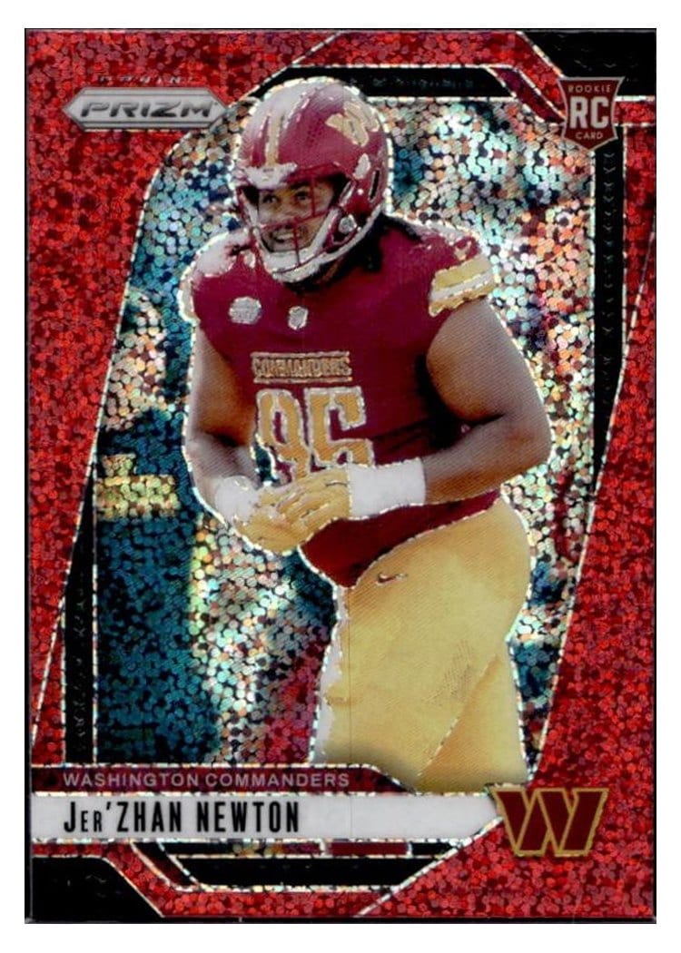 2024 Panini Prizm Base Set Jer'Zhan Newton #351 card
