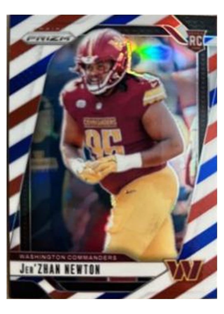 2024 Panini Prizm Base Set Jer'Zhan Newton #351 card