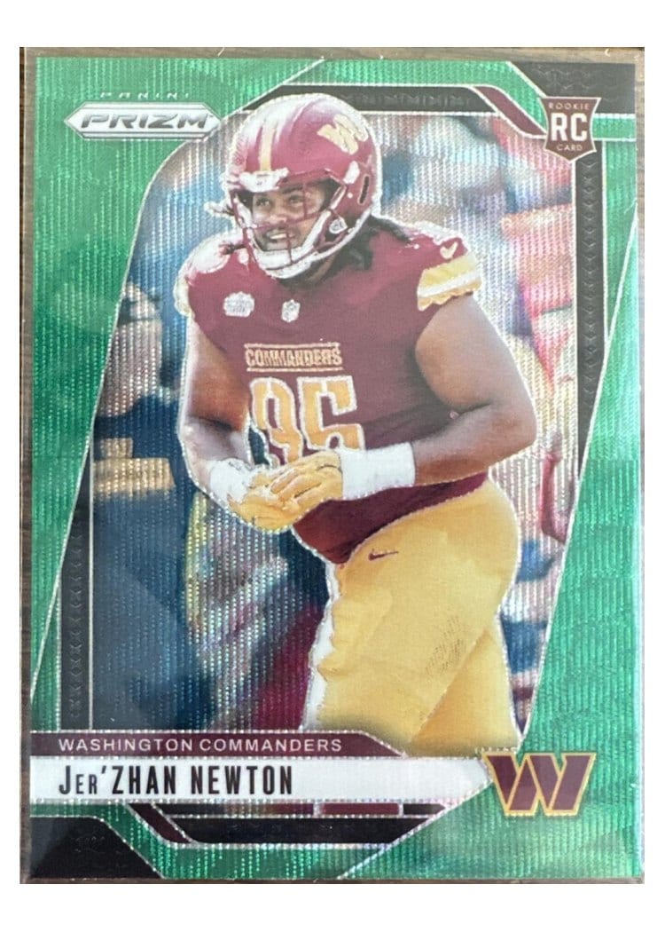 2024 Panini Prizm Base Set Jer'Zhan Newton #351 card
