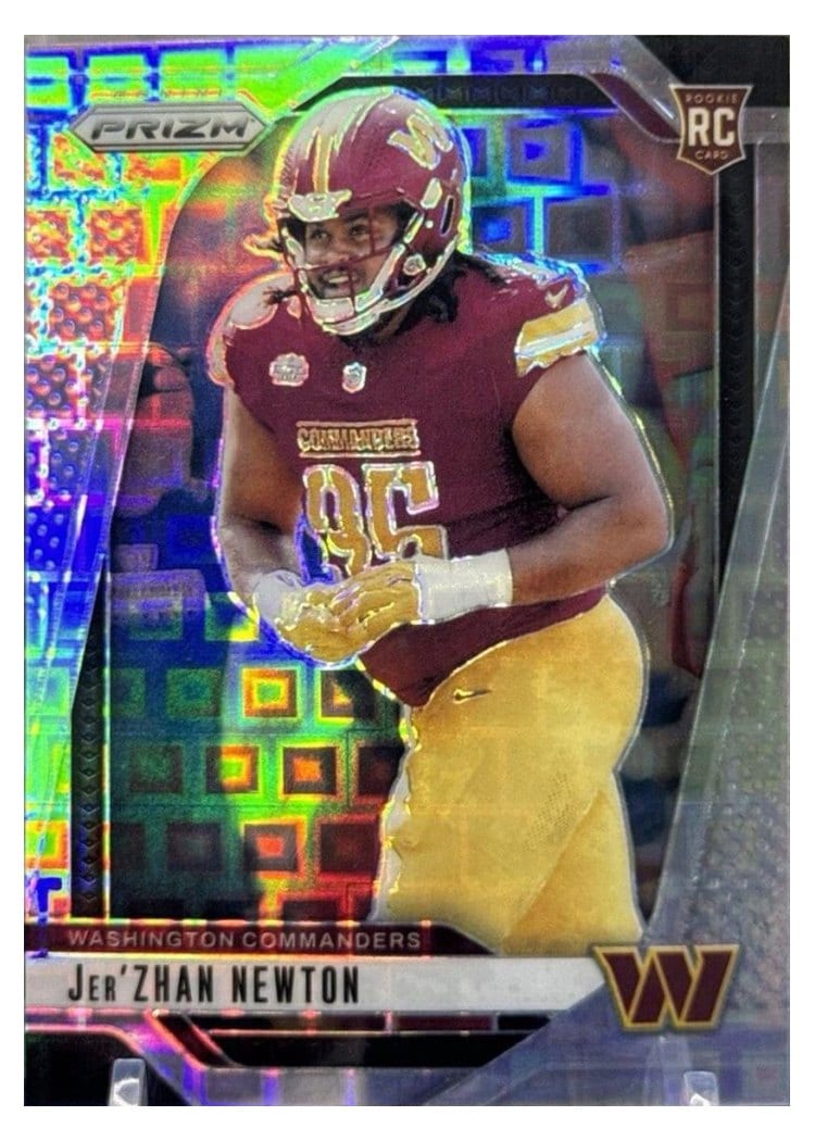 2024 Panini Prizm Base Set Jer'Zhan Newton #351 card