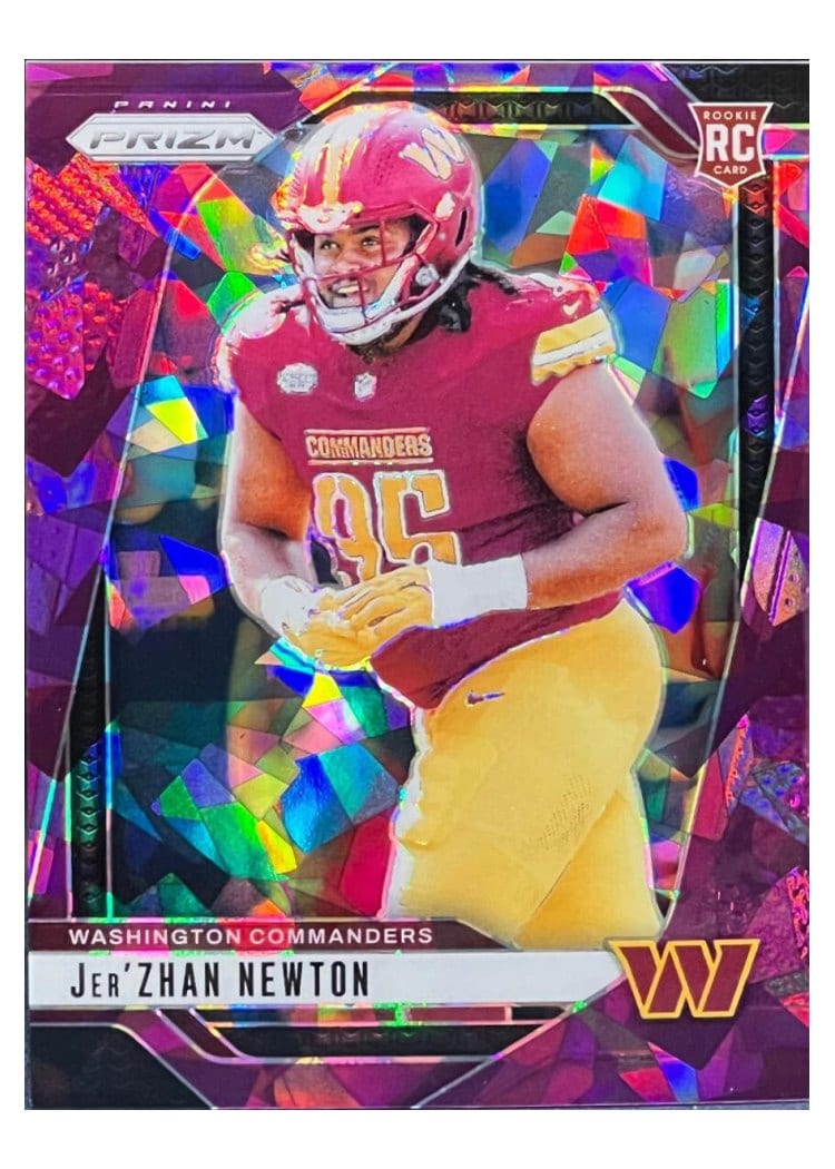 2024 Panini Prizm Base Set Jer'Zhan Newton #351 card