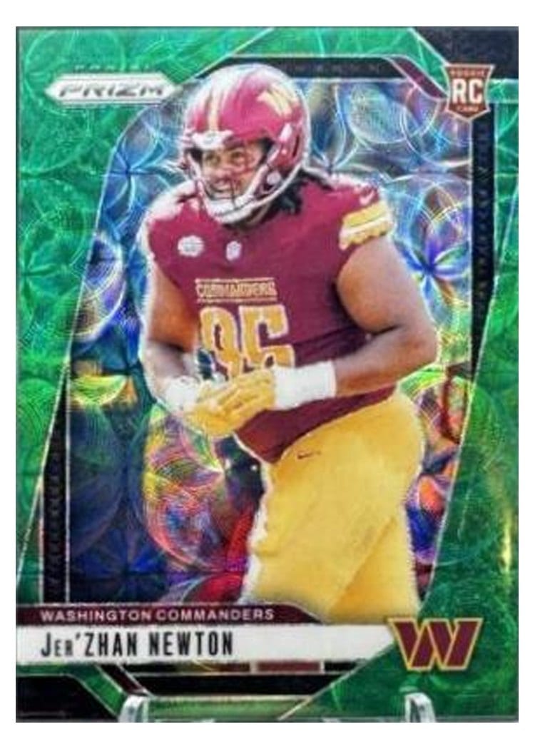 2024 Panini Prizm Base Set Jer'Zhan Newton #351 card