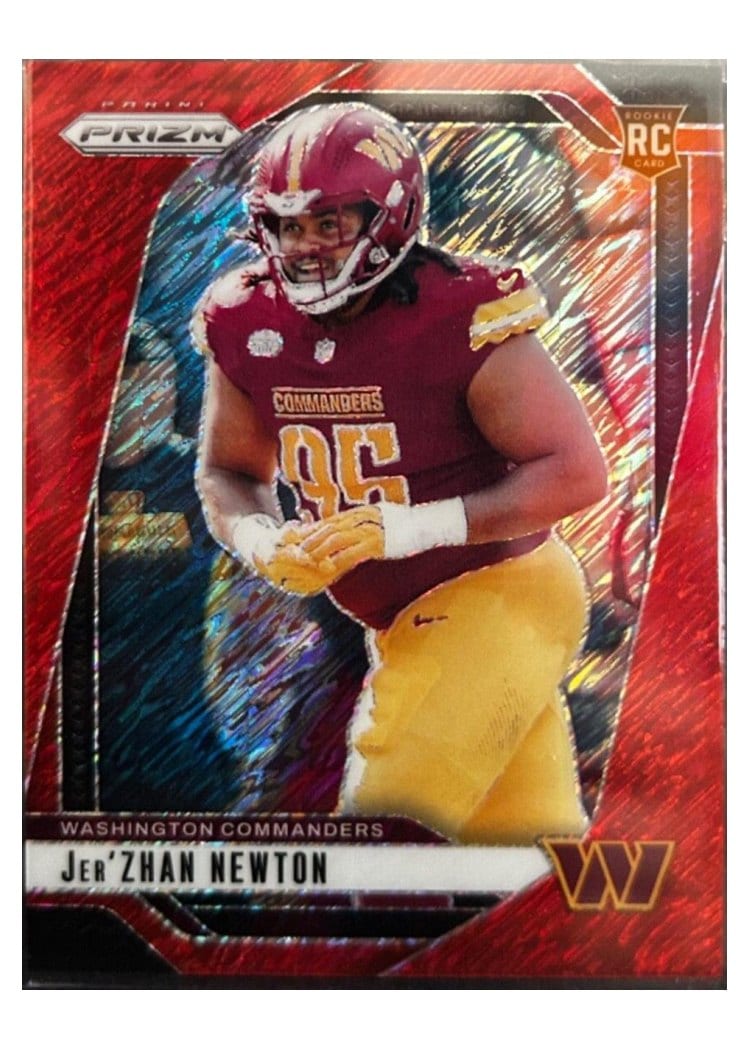 2024 Panini Prizm Base Set Jer'Zhan Newton #351 card