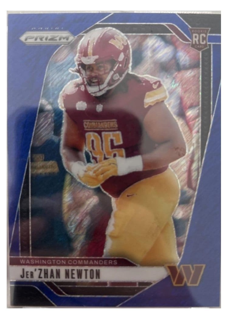 2024 Panini Prizm Base Set Jer'Zhan Newton #351 card