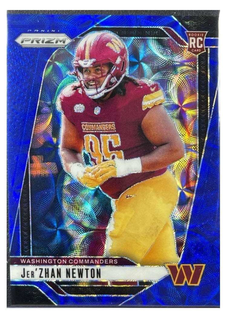 2024 Panini Prizm Base Set Jer'Zhan Newton #351 card