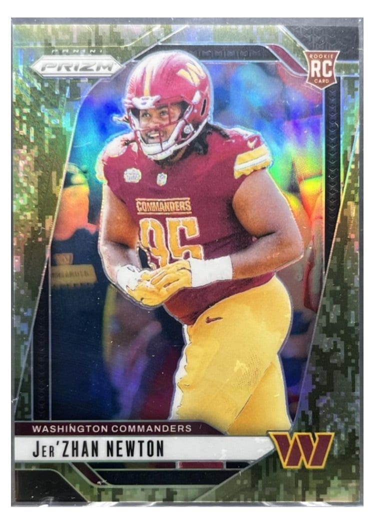 2024 Panini Prizm Base Set Jer'Zhan Newton #351 card