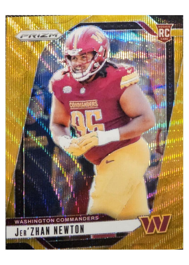 2024 Panini Prizm Base Set Jer'Zhan Newton #351 card