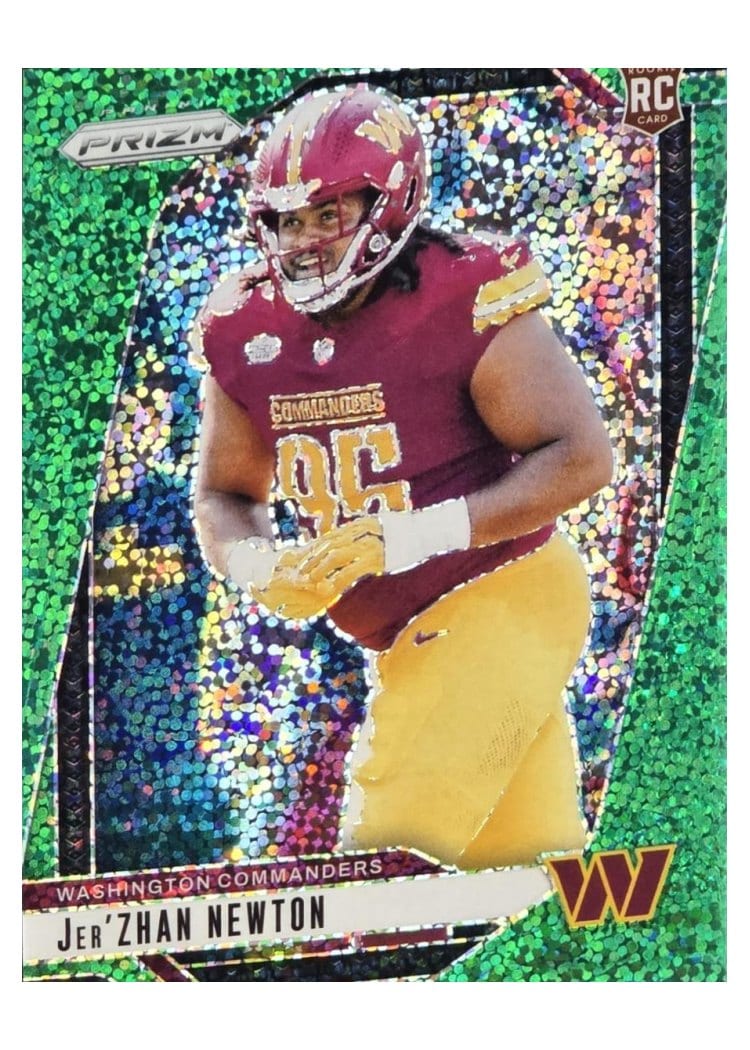 2024 Panini Prizm Base Set Jer'Zhan Newton #351 card