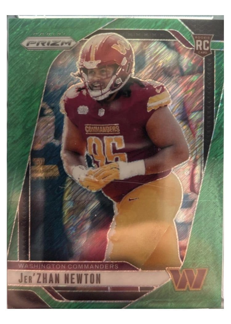 2024 Panini Prizm Base Set Jer'Zhan Newton #351 card