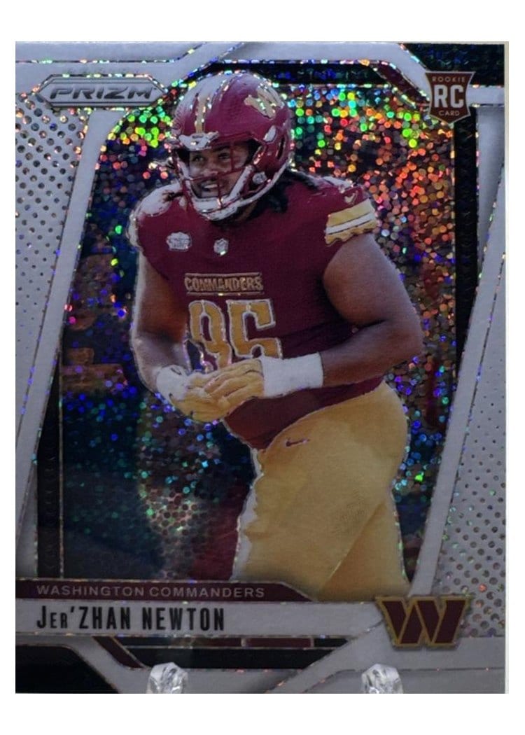 2024 Panini Prizm Base Set Jer'Zhan Newton #351 card