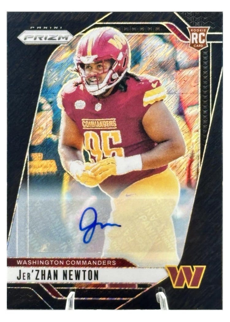 2024 Panini Prizm Base Set Jer'Zhan Newton #351 card