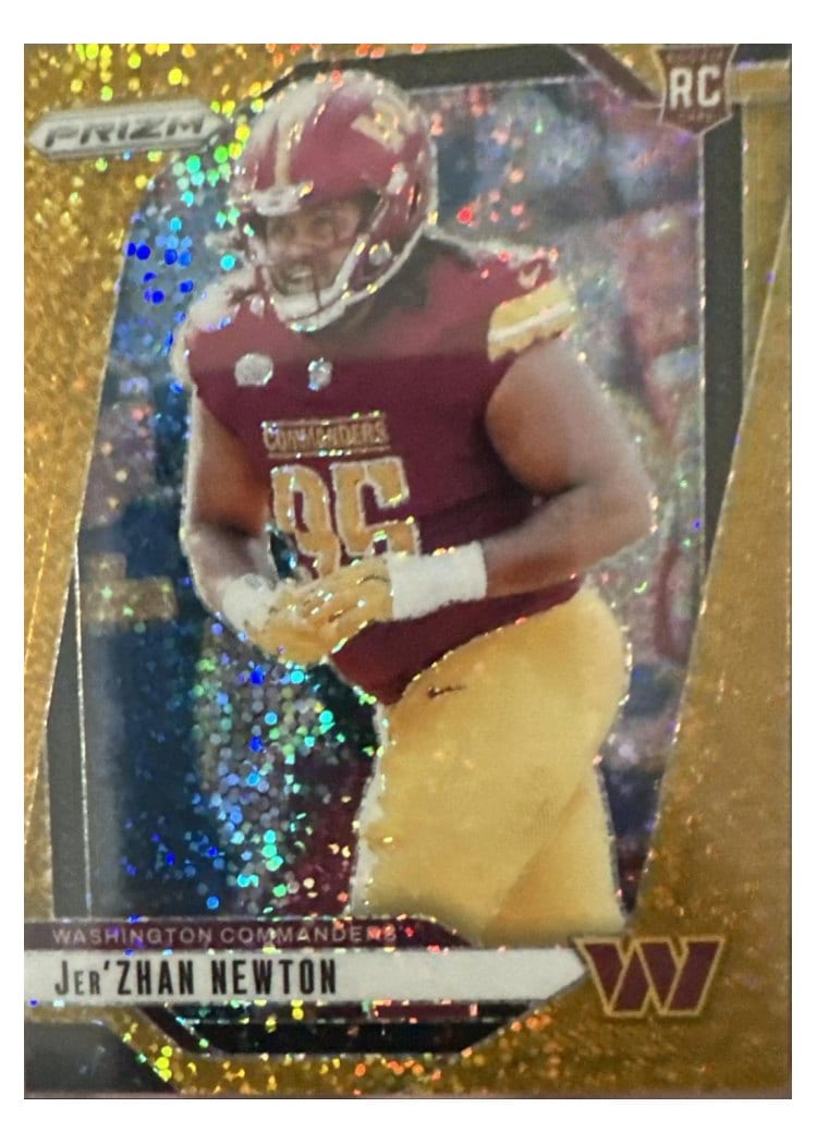 2024 Panini Prizm Base Set Jer'Zhan Newton #351 card