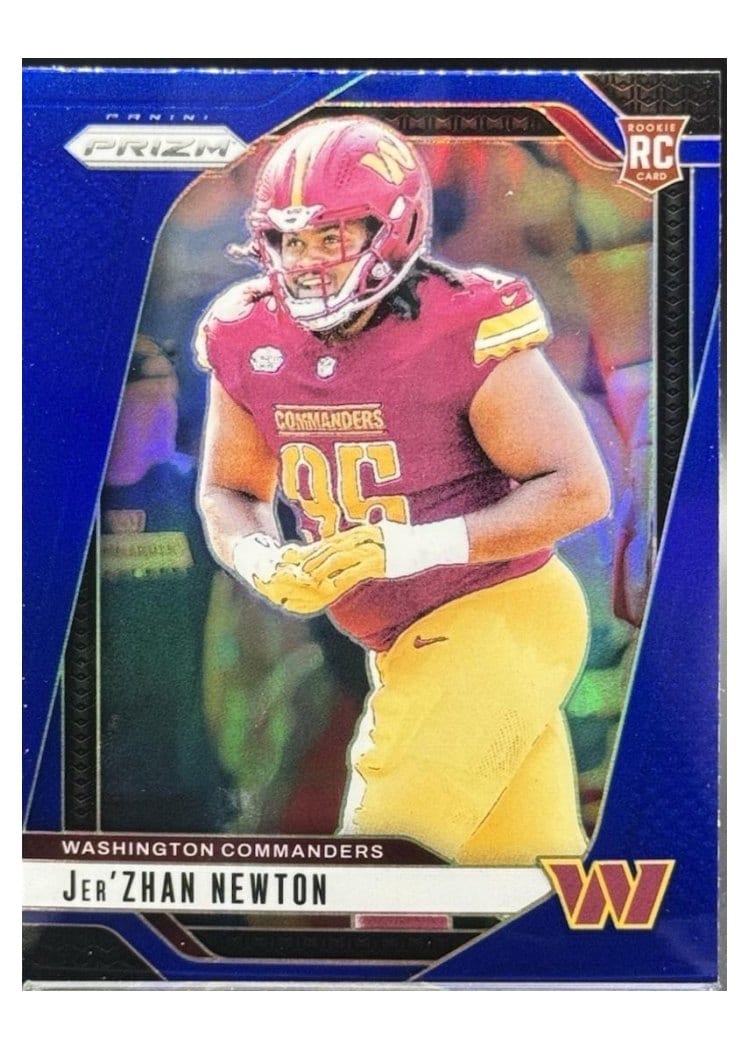 2024 Panini Prizm Base Set Jer'Zhan Newton #351 card